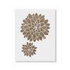 Stencil Revolution Dahlia Floral Pattern Wall Stencil - Large Format 36"x24" - DIY Wallpaper Alternative
