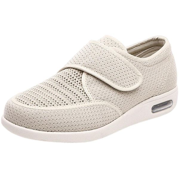 Sneakers, Nursing Shoes, Nursing Shoes, Middle-Elderly, Men's, Room Shoes, Rehabilitation Shoes, Nurse Shoes, Health, Breathable, For Rehabilitation, Spring, Summer, Autumn, Senior, Walking Shoes, Velcro, Elderly, Swollen Feet, Women's, Walking Support, C