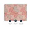 Linon Washable Hayden Polyester 3'x5' Rug in Ivory
