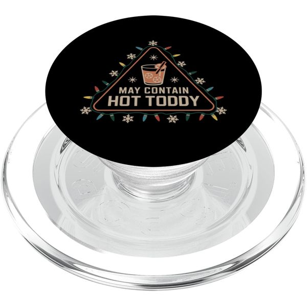 May Contain Hot Toddy, Christmas Drinking PopSockets PopGrip for MagSafe