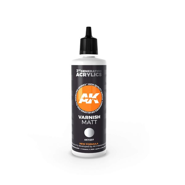 AK11237 AK Interactive 3rd Gen: Matt Varnish 3rd Generation | 100ml