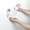 Socketsafe UK Electrical Key Lockable Twin Plug Socket Protector Covers (Single), Off-White, DO-61000