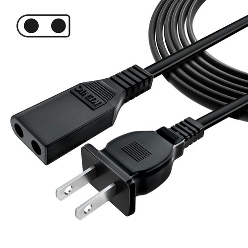 PwrON AC Power Cord for Sony CFDS50 CFDS70 and ZSRS60BT (CFD-S50 CFD-S70 ZSR-S60BT)