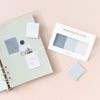 Monolike Color Palette Sticky Grid 300 D Set 4p - 30 Sheets Per Design, Sticky Notes