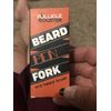 follicle booster beard pen fork and beard brush black