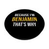Benjamin Name Birthday Father´s Day Funny Men PopSockets Swappable PopGrip