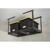 Klutch Garage Overhead Storage Rack with Adjustable Height, 48in.L x 24in.D,