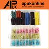 360pc Electrical Wire Heat Shrink Terminals Connectors & Colour Tubing Assorted