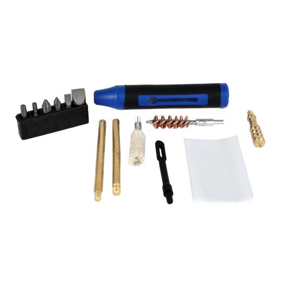 Gunmaster 38/9mm Pistol Cleaning Kit (14-Piece)