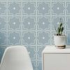 Moroccan Traditional Tin Tile Stencil (fits on 12 inch Tile)