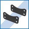 A ABSOPRO Motorcycle 21" Front Wheel mudguard Risers Lift Bracket Adapter Set Item Replacement