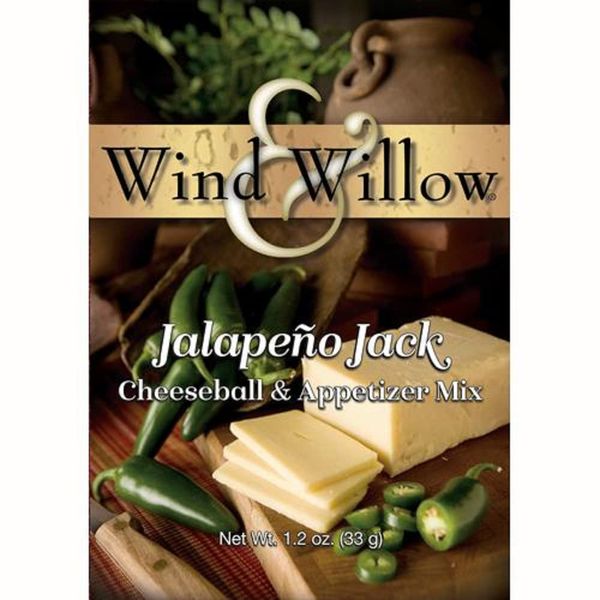 Wind & Willow Jalapeno Jack Cheeseball & Appetizer Mix