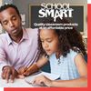 School Smart Polypropylene Round Ring Binder, 1 Inch, Red