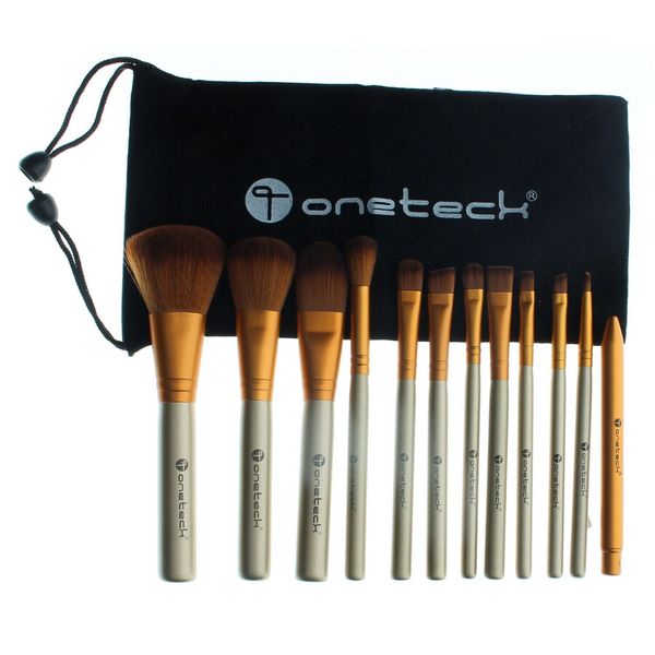 Oneteck Cosmetic Make-Up Brush Set 12Pcs