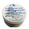 European Spa Salt Soak with Iridescent Colored Micas, Soothing and Relaxing, Vanilla Pine Cones Scent, 8oz