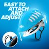 BTR Waterproof Bicycle Helmet Covers x 2. Blue & Red from