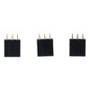 Pin Header Strip 50pcs Double Row Female PCB Board Socket Durable 2x3-Pin Straight Connector PCB Board