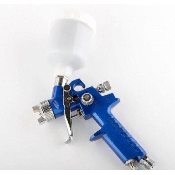 MINI HVLP AIR PAINT SPRAY GUN Tools 4 Boat Car Detail Gravity Feed Painting Tool