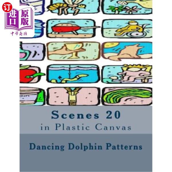 海外直订Scenes 20: in Plastic Canvas 场景20:塑料画布