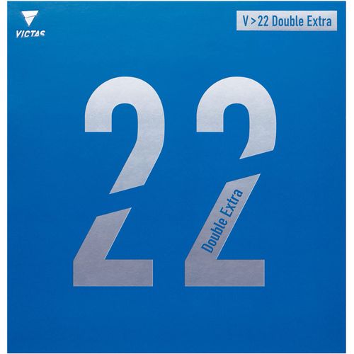 VICTAS MAX 200070 Table Tennis Rubber V>22 Double Extra Soft Back Red (0040)