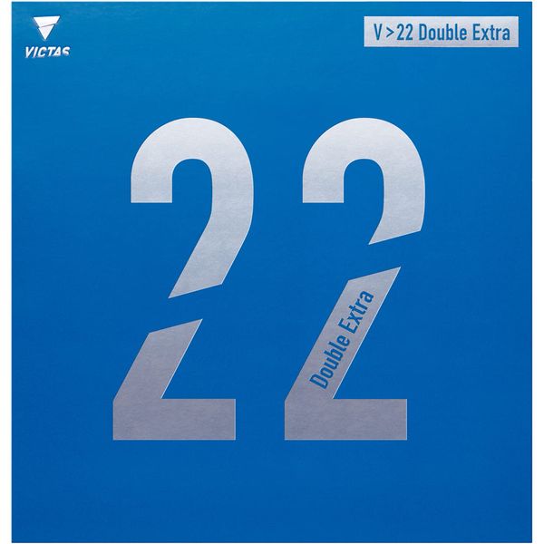 VICTAS MAX 200070 Table Tennis Rubber V>22 Double Extra Soft Back Red (0040)