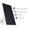 Wasserstein Solar Panel for SimpliSafe Wireless Outdoor Camera (White, 1 Pack)