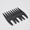 Professional Men Styling Comb, Pompadour Streaker Comb Texture Wide Tooth Comb for Hairstyling Shaping Wet Pick Hairdressing Comb, Black