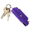 BURN Keychain Pepper spray Self Defense - 1 Pack .50oz Purple