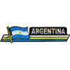 Flagline Argentina - 3" x 12" Bumper Sticker