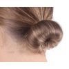 QHP Hair Bun Maker Easy Hair Bun Maker Hairstyle Maker (Brown)