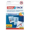 tesa 59401 Doppelseitige Klebepads TACK, Max Packung mit 1000 Pads
