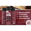 (12) Polymat 770X MULTIPURPOSE CLEAR MIST Spray Adhesive for AUTOMOTIVE