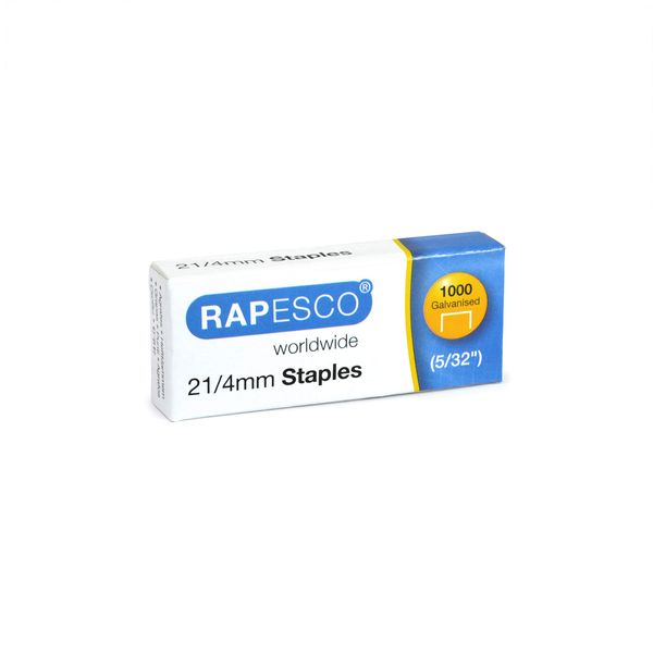 Rapesco 1455 21/4mm (6/4 Type) Galvanised Staples
