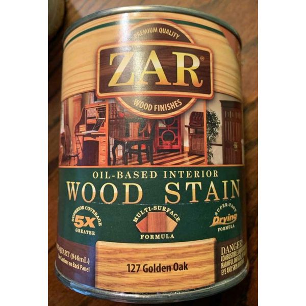 Zar Interior Stain 127 Golden Oak Quart