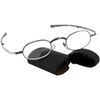 Specfold Antique Silver Folding Compact Lightweight Reading Glasses Strength+2.0
