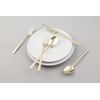 Cambridge Silversmiths Beacon Champagne Sand Mirror 20-Piece Flatware Set, Service for 4