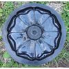 Stepping stone wall medallion mold concrete plaster plastic mould 15.5" x  1.5"