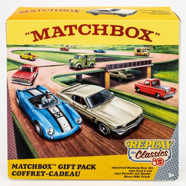 2025 Matchbox Replay the Classics Gift Pack | Ford | Divco | Porsche | LIMIT ONE
