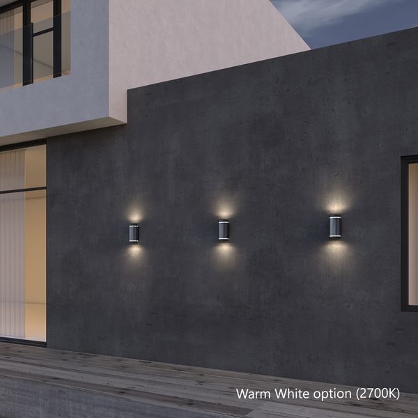 GAMA SONIC Infinity Solar Up and Down Wall light, Dual Color 120010