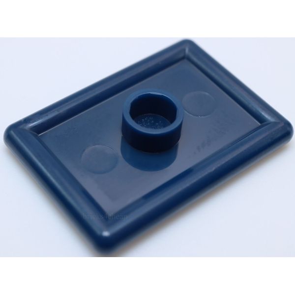 Lego Dark Blue Minifig Utensil Serving Tray Rectangle