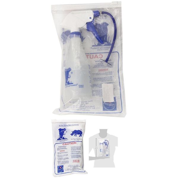 Elephant Ear Washer Bottle by Dr. Easy Complete Kit w/3 tips #EW New SHIPS FREE