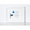 Baby Shower by Mail Invitations for Boy Customizable Mailbox Invites with Envelopes (12 Count)