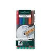 Faber-Castell 152306 - Permanentmarker MULTIMARK, Stärke: S, 6er Etui