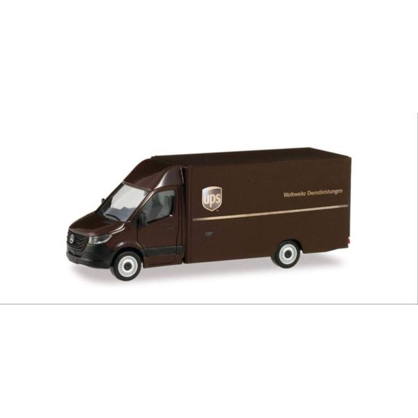 Herpa 095143 MB Sprinter '18 Package Distribution Van UPS