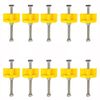 ANCLLO 10 Pack Wall Tile Leveling System Portable Tiles Height Adjustable Locator Fixed Lifting Tool