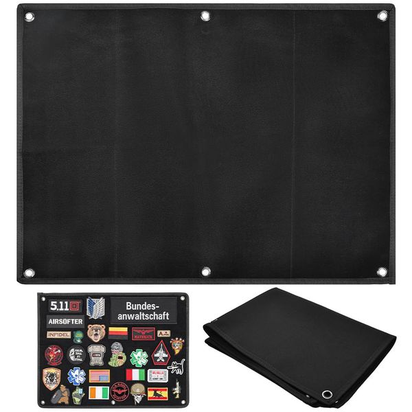 DTYGUIXE Patches Klett Wand Klettfläche Klettmatte Taktisch Militär Klett Patch Patch Display Platte Taktische Militär Patch Holder Taktische Patch Display Tafel für Aufklebern, Stempeln, Abzeichen
