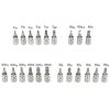 46pcs 1/4 Ratchet Wrench Combination Package Socket Tool Set Auto Car Repairing
