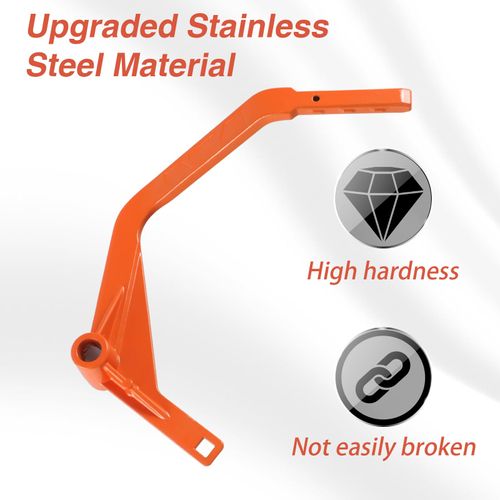 KPALAG Upgraded Stainless Steel Cast Gear Shift Shifter Lever Compatible with Polaris Ranger 1000 2018-2021 Polaris Pro XD 2019-2020 Replace # 5634266-589, 5633821-589 (Orange)