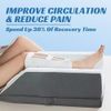 Adjustable Leg Elevation Pillow for Post-Surgery, Knee and Ankle Single Leg