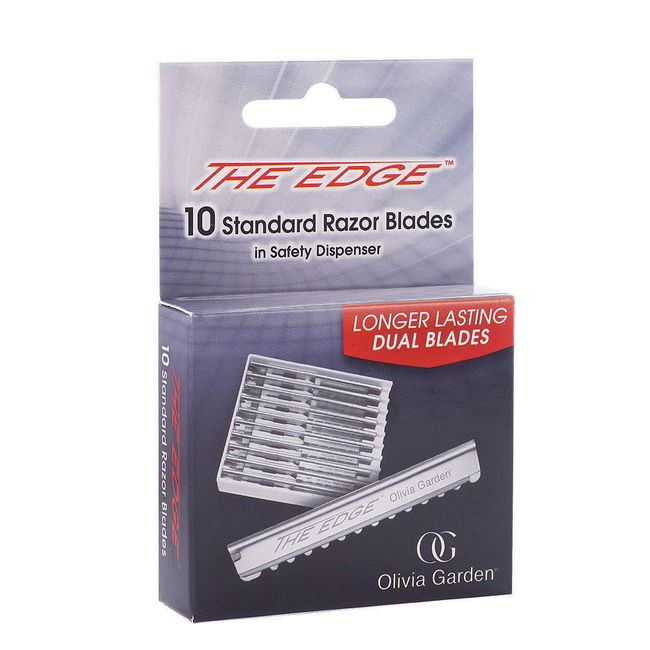 Olivia Garden The Edge™ - box of 10 replacement blades